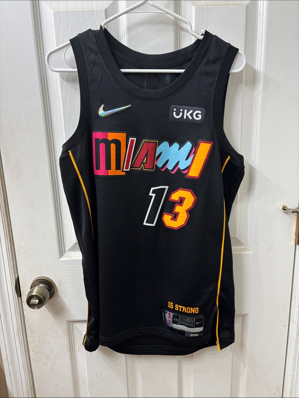 Nike Bam Adebayo Miami Heat Mashup 75th Anniversary City Edition Jersey